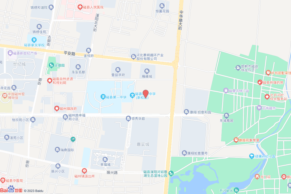 磁州路北侧、仁和路南侧、古漳大街东侧